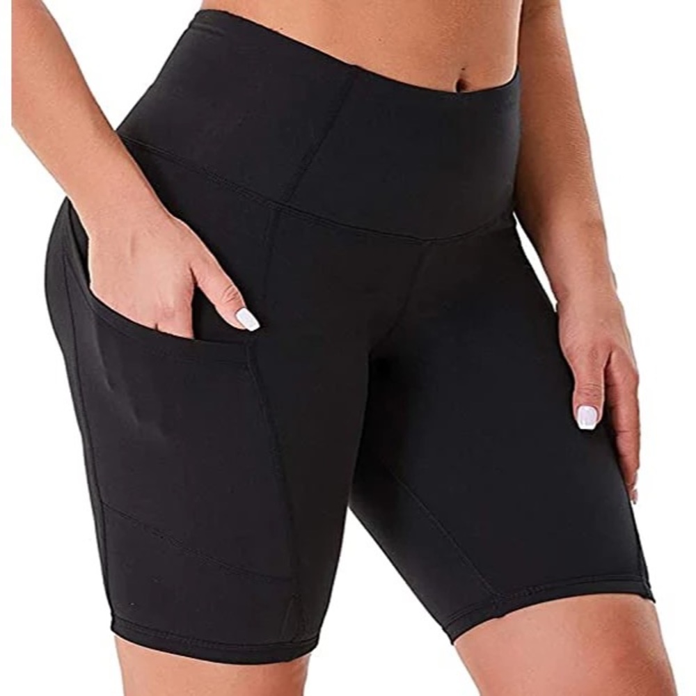Black Biker Shorts